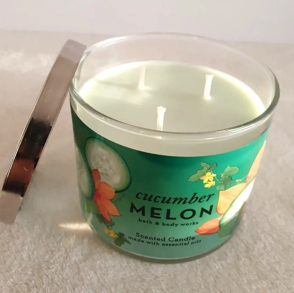 Bath & Body Works Cucumber Melon 3-Wick Candle